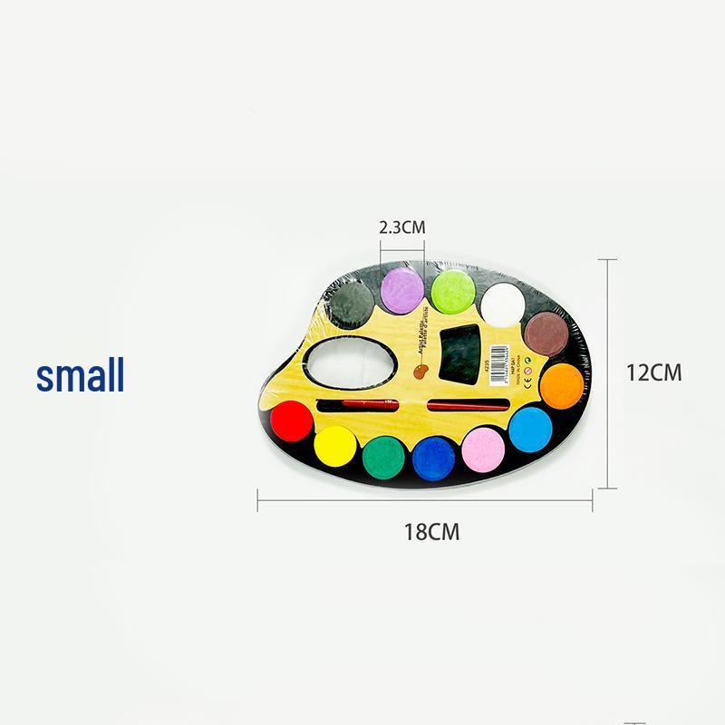 

Krasy 12-Color Solid Watercolor Palette Set
