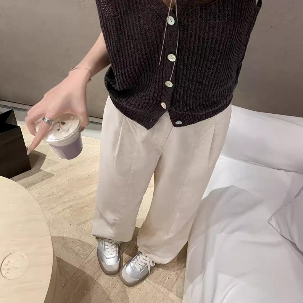 Rindslederversion~ Su Yinyin gleiche koreanische Retro-Schnürung Splicing Casual Sportschuhe Damen Board Schuhe Plateau weiße Schuhe