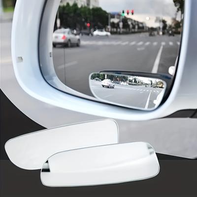 Car Arc Wide-angle Rearview Mirror Clear Slim Blind Spot Reversing Glass Convex Rear View Mirror Parking Mirror for SUV Car