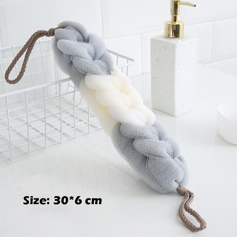 Bubble Bath Scrubber Towel for Back Scrubbing Large Size for Men and Women High-Quality, Non-Shedding Dual-Purpose Bathing Tool