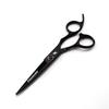 6.0-inch Black Painted Bearing Screw Hairdressing Barber & Thinning Scissors Set