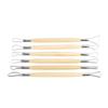 6Pcs Double Ended Wax Carving Clay Sculpting Tools Set Pottery Modelling Shaping Craft Kit