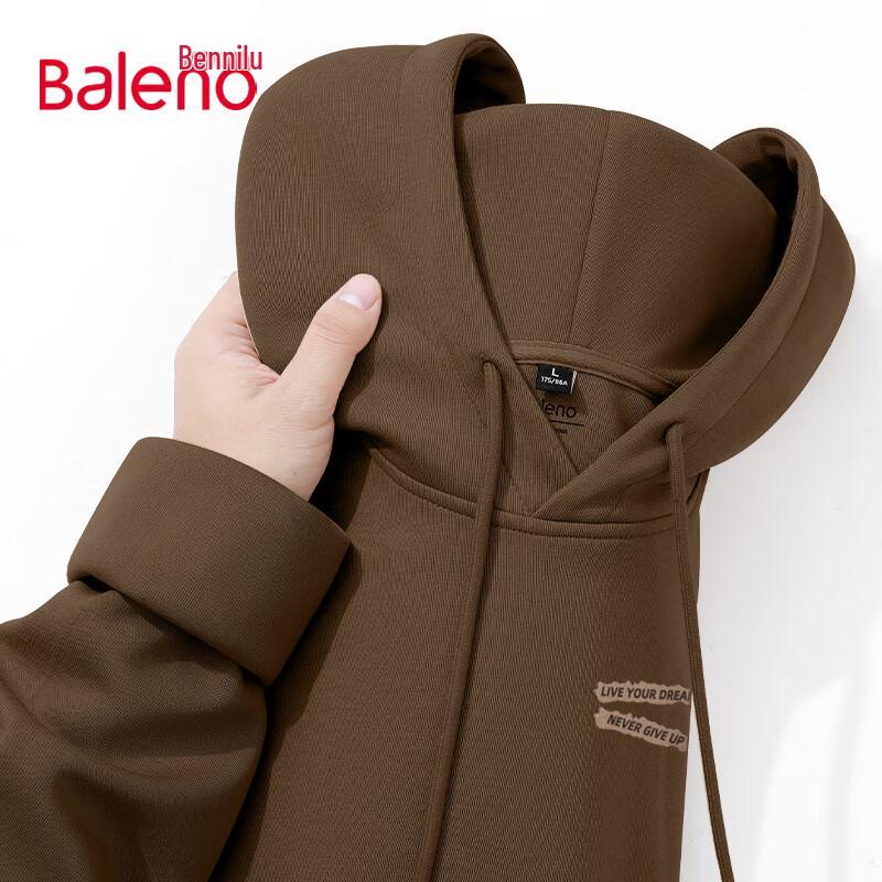 

Baleno Men s Hooded Slogan Sweatshirt 2XL