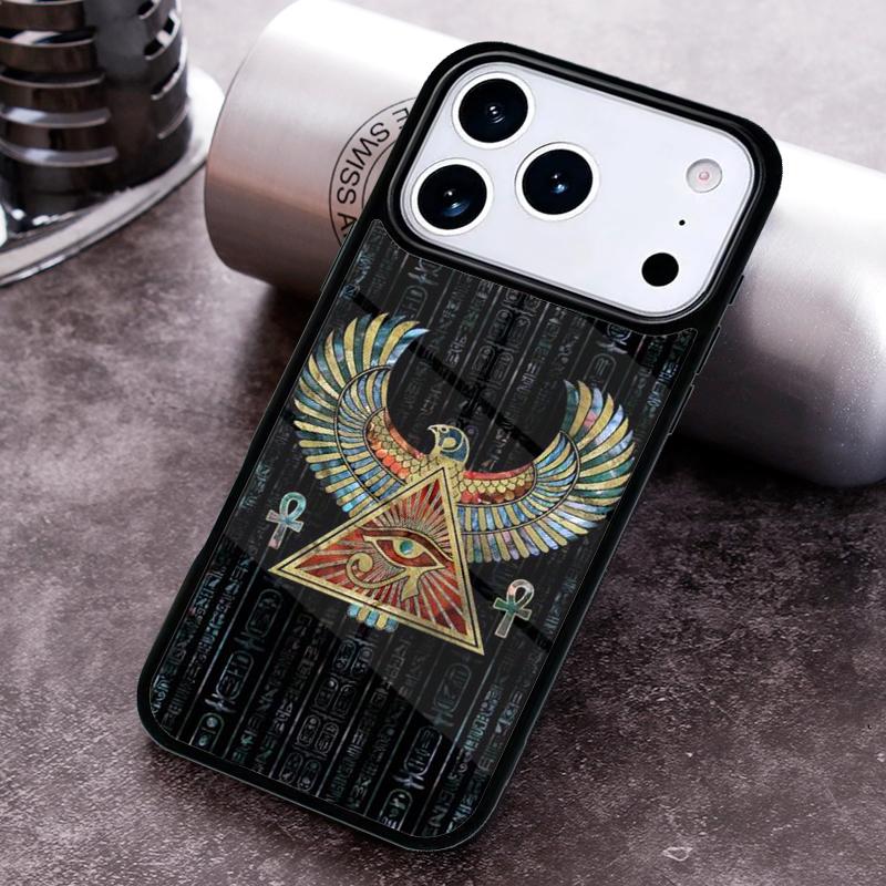 Egyptian Eye Of Horus Phone Case For iPhone 17 16 15 14 13 12 11 Pro Max Plus 17Air Soft Silicone Cover