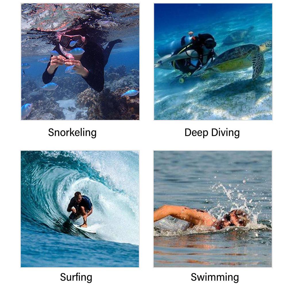 Wetsuit Hood 3mm Thermal Swim Surf Diving Hood Sun UV Protection Quick Drying for Men Women S M for 53 ~ 58cm / 20.87 ~ 22.83in Head Size