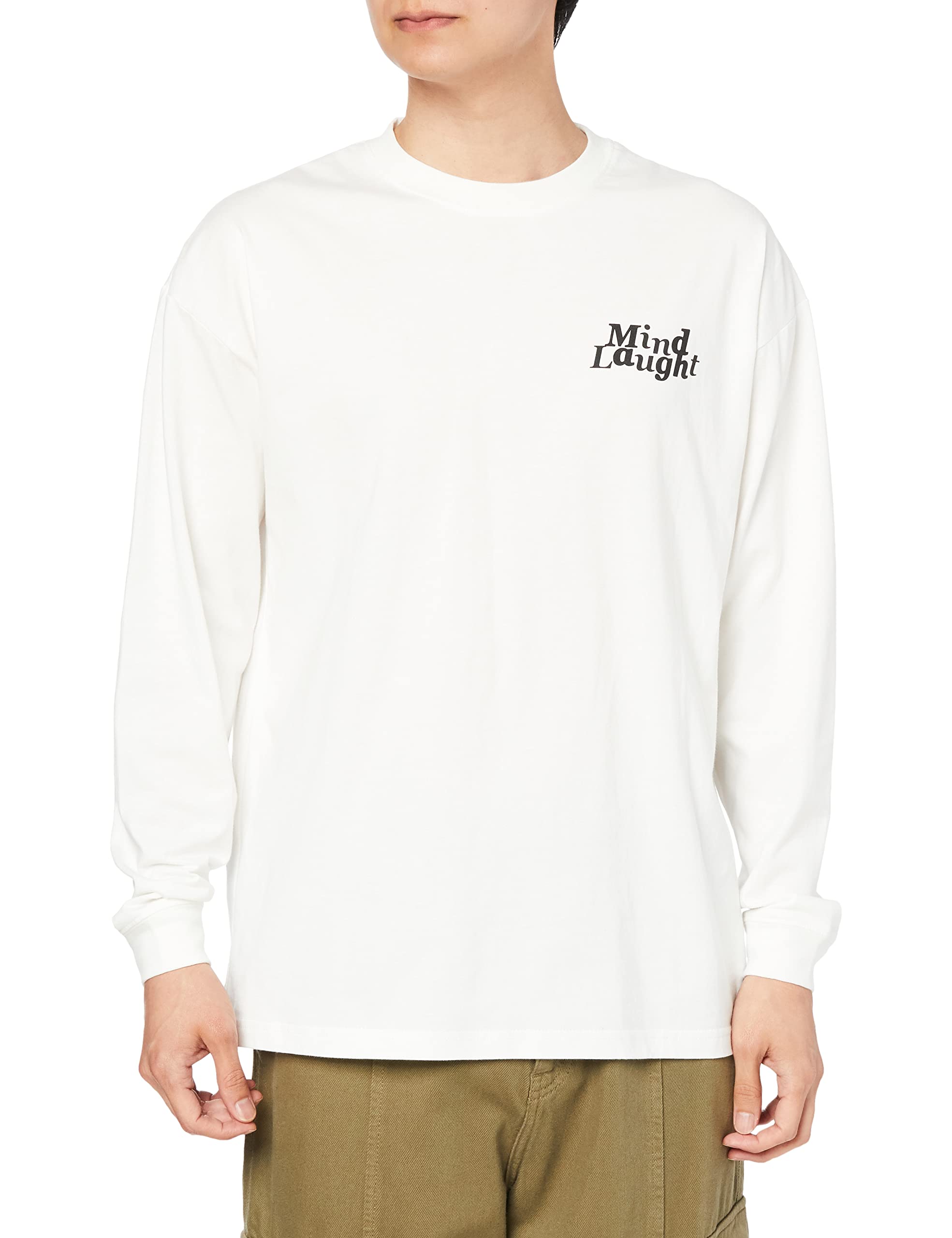 

Mind Laught Long Tee Белая [УЛУЧШАЕТ] Футболка [ВАУ] Мужская белый