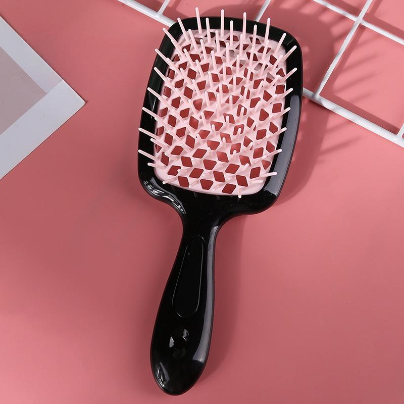 

Расческа для распутывания волос с блестками Массажные расчески Расческа для спутанных волос Выдолбленные влажные кудрявые щетки для волос Салон DIY Расчески Инструмент для парикмахеров