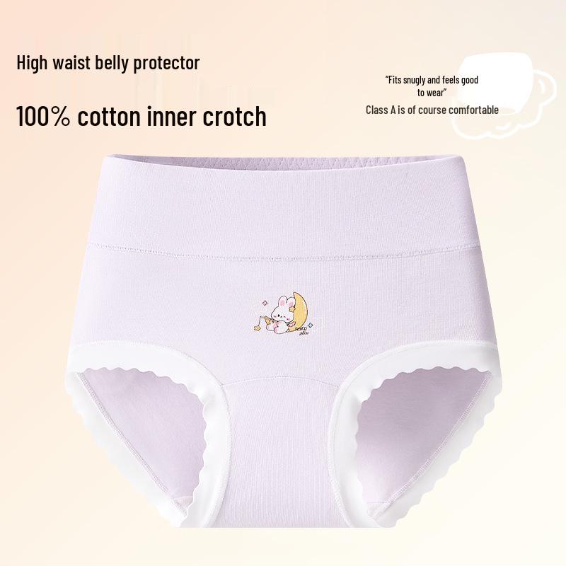 Custom High-Waisted Cotton Briefs for Older Girls – No Wedgies, Class A Quality