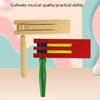 Wood Ratchet Noise Makers Mexicans Matraca Rattle for Games Wood Rattle Ratchet