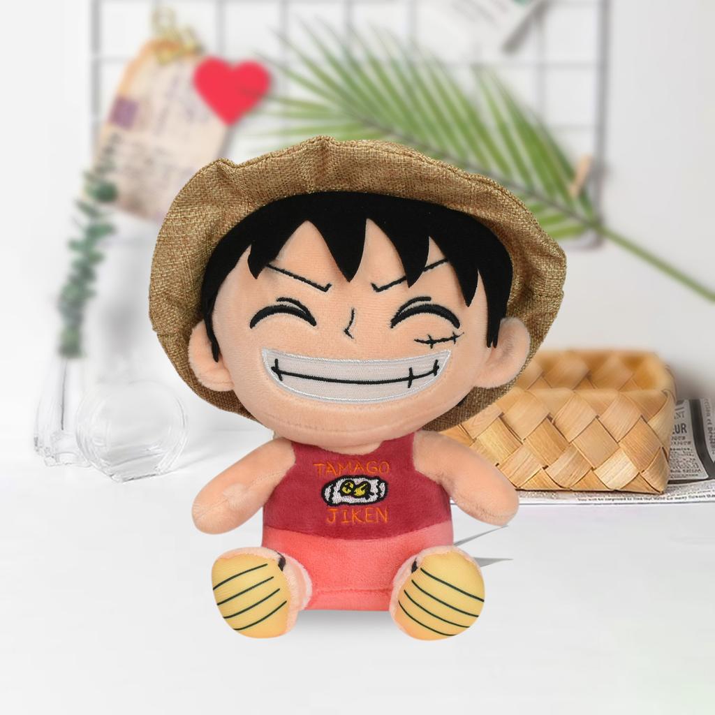 One Piece Original Plush Toy Luffy Chopper Ace Roronoa Zoro Cartoon  Anime Cute 8 Inch Stuffed Doll for Kids Xmas Gifts 20CM