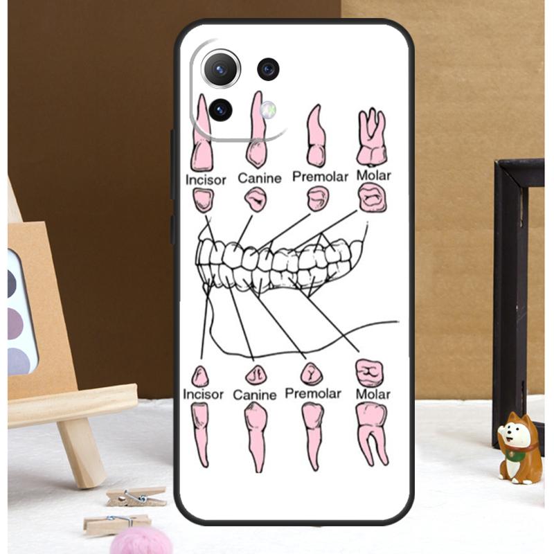Zahnarzt Zahn Zahnarzthelferin Hülle Für Xiaomi 14 Ultra 13 11T 12T 13T Pro 12 Lite POCO X6 Pro X3 X4 X5 M5s M6 F3 F5 Abdeckung