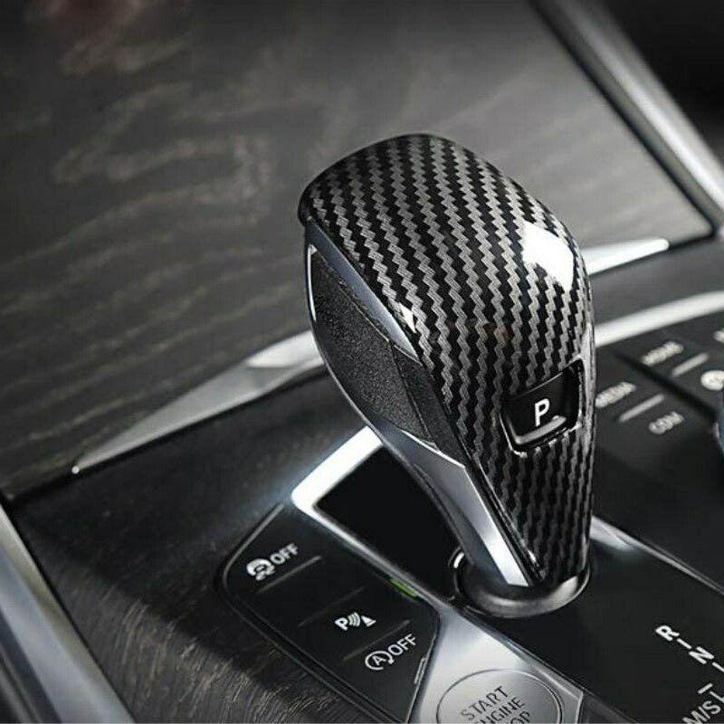 Car Gear Shift Knob Button Cover Trim Fit for BMW 3er G20 G21 4er G22 G23 Z4 G29 X5 G05 X6 G06 8er G14 G15 G16