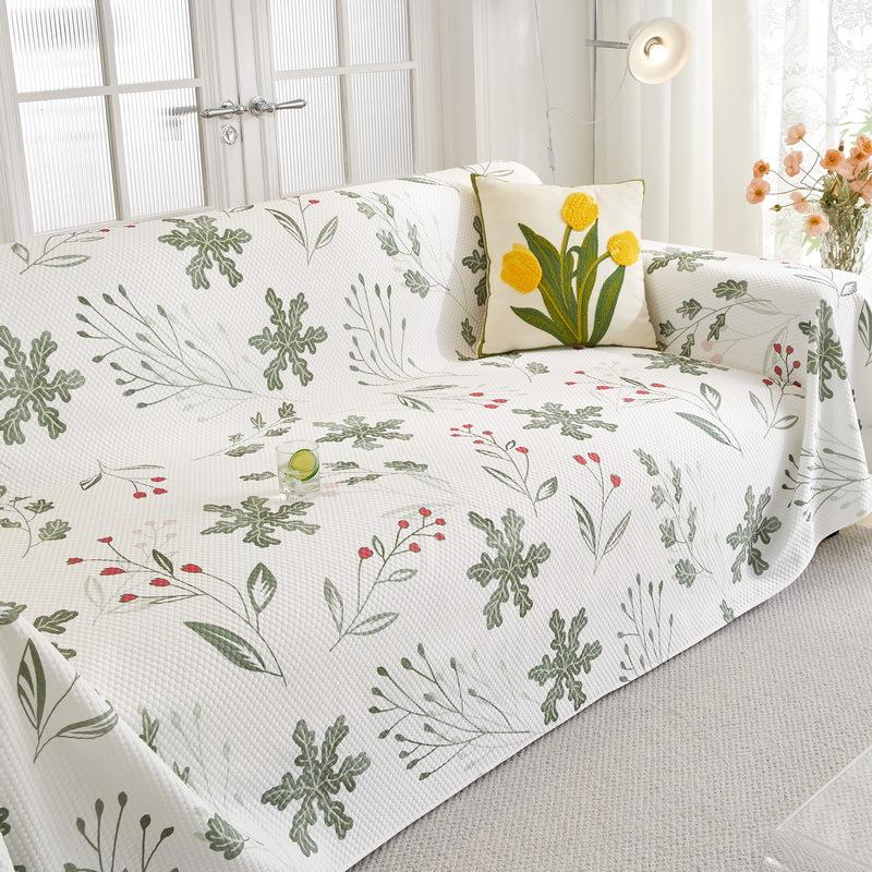-Summer Sofa Cover, Icy Cold Anti Scratch Cooling Printed 1/2/3/4 Seater, Chair Slipcover, Furniture Protector, One Piece