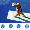 L8RE Juego de Pernos para Tabla de Buceo de Fácil Instalación con Tornillos y Arandelas Mejora la Seguridad Adecuado para Piscinas Residenciales Enterradas con Dos Agujeros