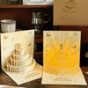 Musical 3D Birthday Greeting Card with Music and Lights Artistic Birthday Card Celebration Card Suitable for Parties