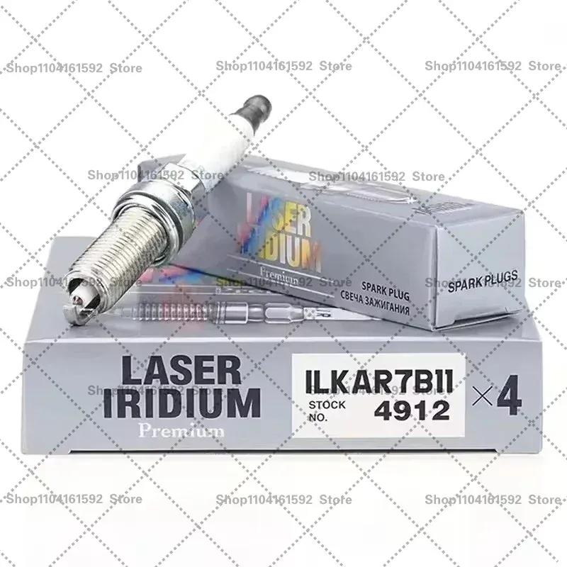 

4/6Pcs Iridium Spark Plug 4912 ILKAR7B11 for Toyota Corolla Matrix Prius V Pontiac Vibe Scion XD IQ Lexus CT200h 1.3L 1.8L 4pcs