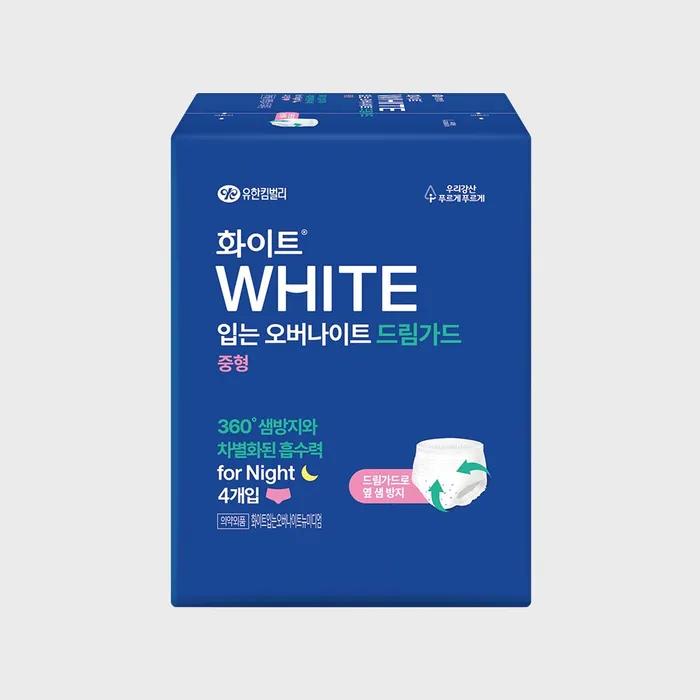 

Белые ночные прокладки Dream Guard Medium, 4 шт.