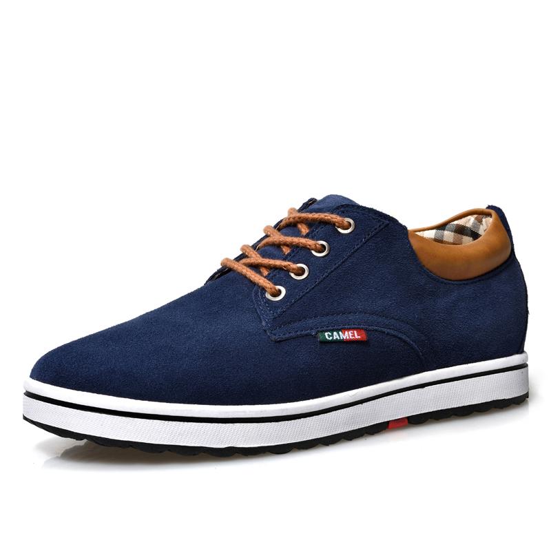 Fashion FUQIAO Heightening Shoes Elevator Shoes Height Increase Shoes Men Height Increase Insole 6CM Men Sneakers Sport Black Shoes