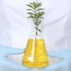 Sada skleněných Erlenmeyerových baněk, 500 ml úzké hrdlo, 6ks Borosilikátové 3,3 kuželové baňky pro laboratoř s tištěnou stupnicí