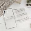 Transparent Phone Clip Holder Phone Fixed Frame Phone Back Bracket  Phone Back Bracket Material
