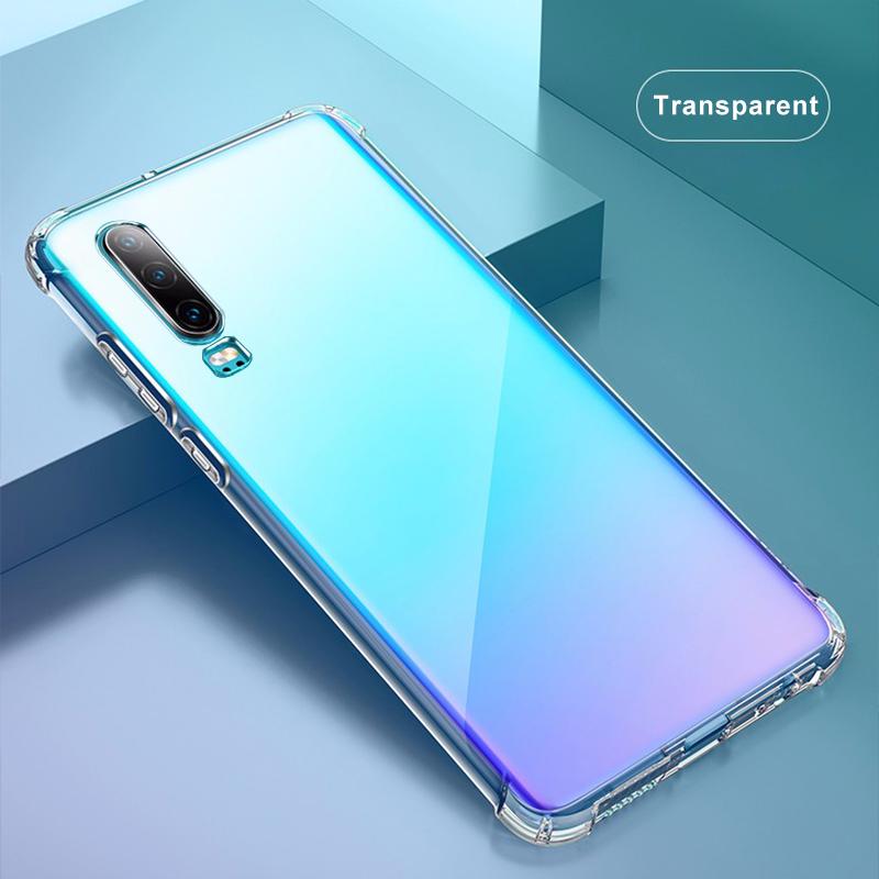 

Противоударный силиконовый прозрачный чехол для Huawei P20 P30 Honor 20 10 Lite Y5 Y6 Y7 Prime Y9 Защитная крышка