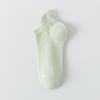 Women's Summer Thin Style Wicking Sweat Shallow Mouth Mesh Breathable Invisible Non Slip Heel Socks