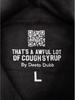 "That's an Awful Lot of Cough Syrup" Anime Print Hoodie for Men - Trendy Brand Original Label.