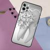 The Dentist Tooth Phone Case For iPhone 16 15 14 13 12 11 17 Pro Max 13 mini 16 Plus 16e 17 Air Bumper Cover