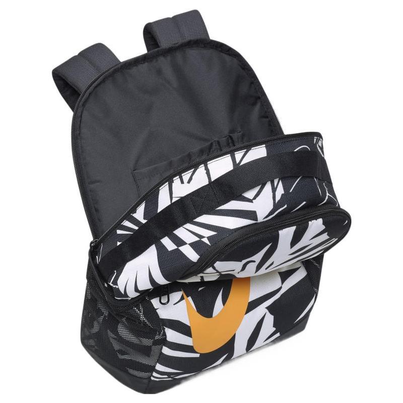 Nike Polyester Backpack Regular Unisex Black White Casual DV6143-010