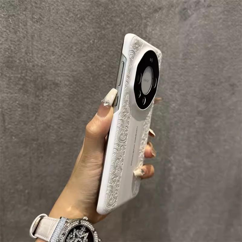 Huawei Mate70pro Instantly Transformed Into Porsche Mobile Phone Case Suitable for P60 Dragon Pattern Magic7 Drop Protection Case