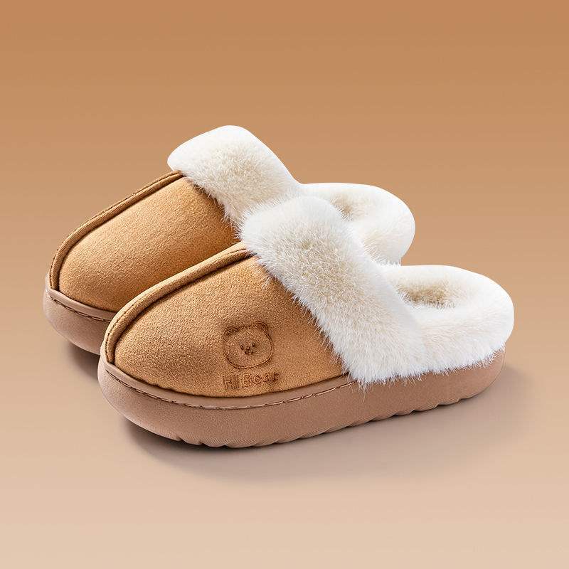 

Хлопковые тапочки Birkenstock для детей, мальчиков и девочек, новая теплая верхняя одежда осень-зима 2025, велюровые тапочки с полушерстью для девочек 230 inner length 22cm [suitable for 8-9 years old]