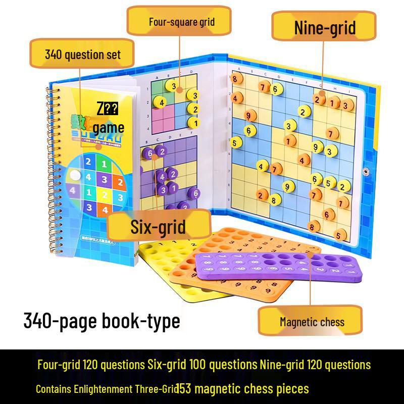 Magnetic Sudoku Cube: Educational Parent-Child Chess Game