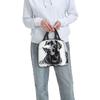 Black Labrador Retriever Insulated Lunch Bag for Women Children Portable Food Boxes Thermal Lunch Box Tote