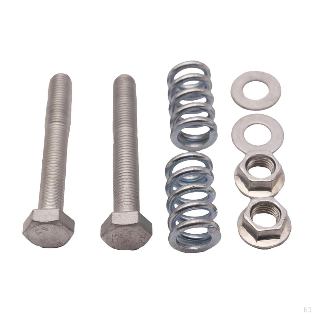 2Pcs 1.5 Exhaust and Spring Set, High Quality Spare Parts Professional Accessories