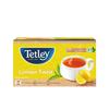 Tetley Lemon Twist Black Tea 50 Tea Bags 100g Refreshing Assam Tea Zesty Lemon Flavor