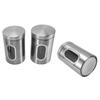 Food Storage Jars Stainless Steel Reusable Convenient Compact Durable Wearable Kitchen Storage