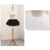 Jupe Courte Tutu Danse Ballet Bulle Vintage Superposée Plissée Couleur Unie Tulle Jupon Cosplay Fête Costume