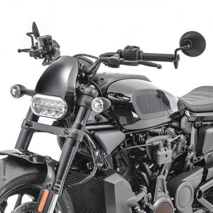 Scheinwerfermaske für Harley Davidson Sportster S 1250 21-25 schwarz