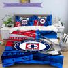 Cruz Azul Themed 3pcs Bedding Set Duvet Cover Closure Includes 1 Duvet Cover & 2 Pillowcases for All Seasons Bedroom Home Dorm Decor