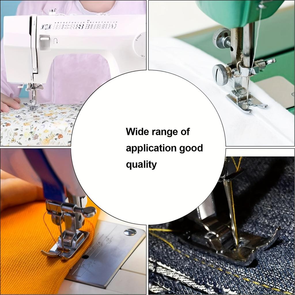 20-Piece Universal Sewing Machine Needles Set - 70/10 90/14 100/16 Assorted Sizes for Silk, Cotton, Jeans & Multi-Fabric