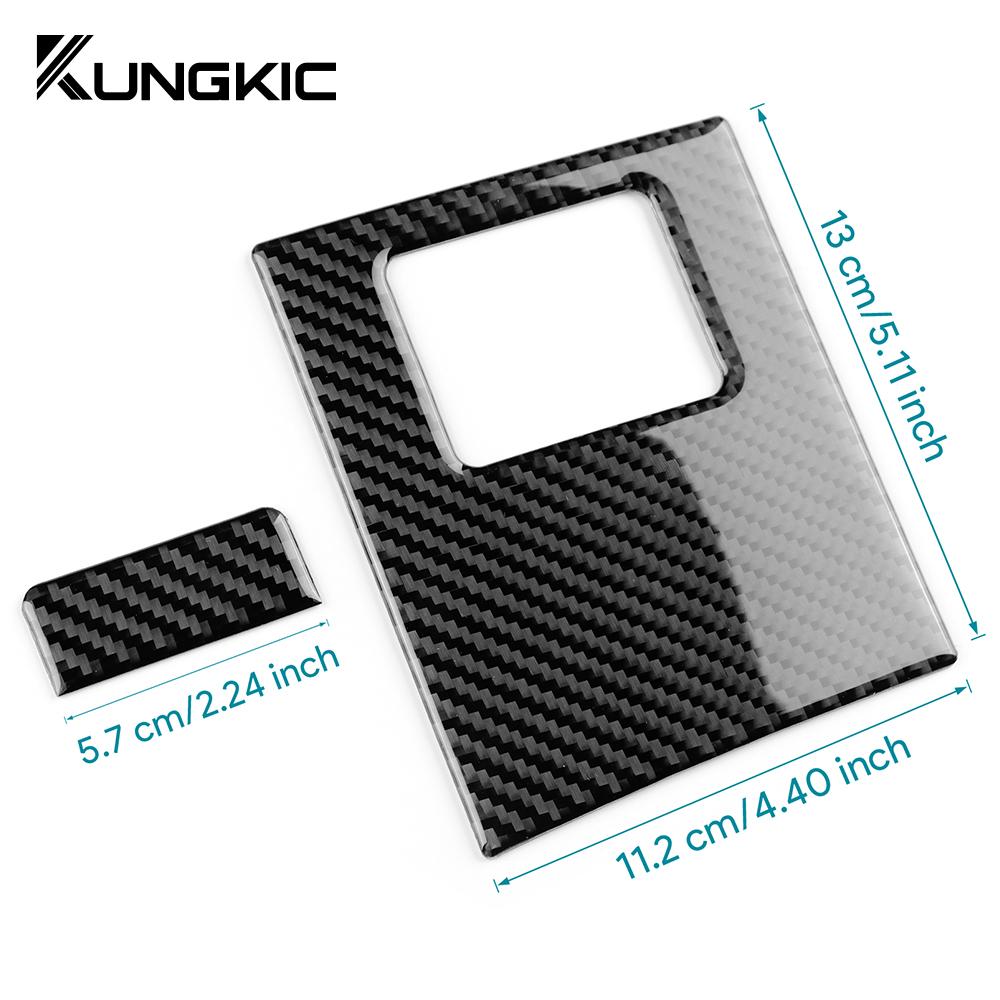 Real Soft Carbon Fiber For Toyota Camry 2018 2019 2020 2025 2025 2025 2025 LHD RHD Car Driver Side Storage Box Handle Panel Trim