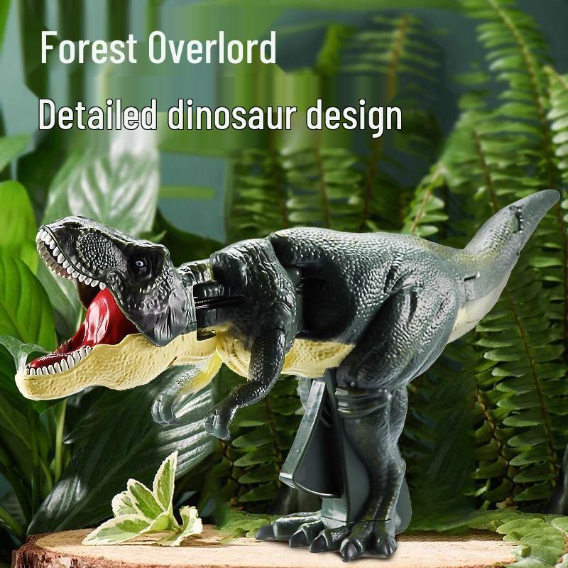 

Net Celebrity Prank Toy: Tyrannosaurus Rex Head Swing & Bite Action Gift