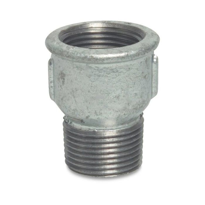 Raccord Fileté Fonte Malléable 3/4 Pouce - Galvanisé