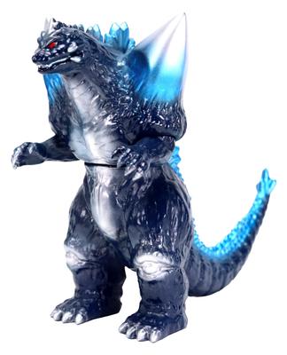 Produktion von Charakterinhalten (KPCh) CCP Mittlere Größe Serie Space Godzilla Godzilla Blaue Version. Ca. 130mm PVC Vorbemalte Figur