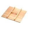 Endo Shoji Commercial Square Steamer Lid with Handle, 36cm, Sawara Wood, Made In Japan, WSI05036