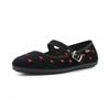 Victoria Shoes Victoria Oda Mary Jane Heart Pattern Black 1049924 Negro
