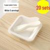 Disposable Plastic Cutlery Set: Birthday Cake Knife & Fork, 4-in-1 Bulk for Parties & Picnics