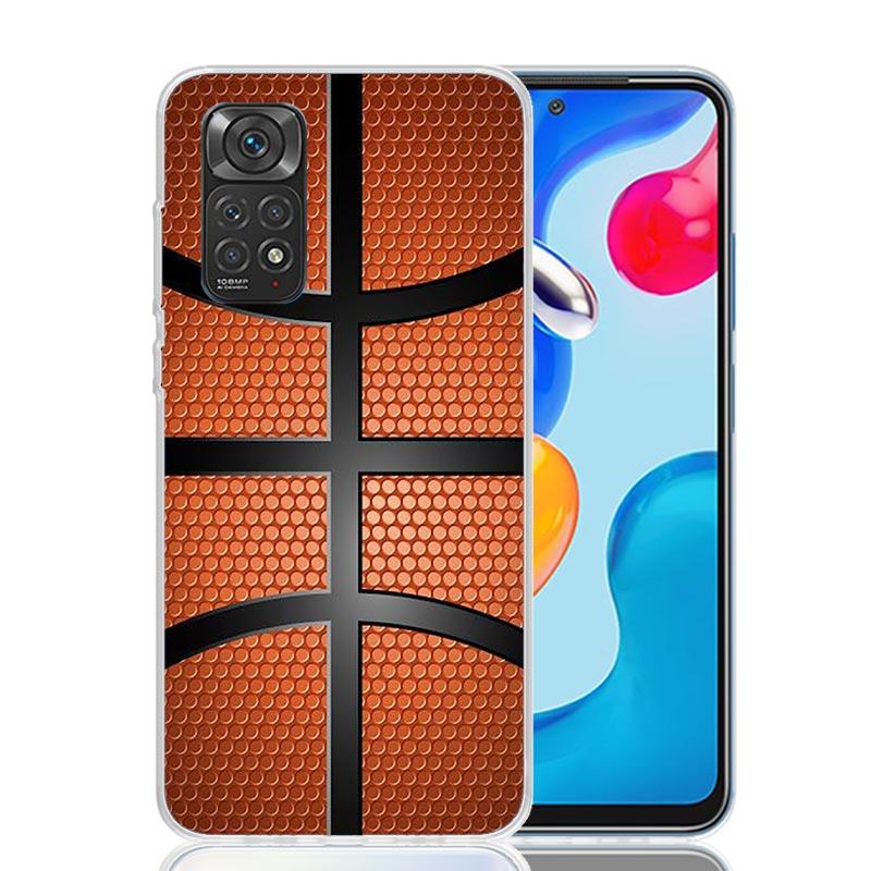 Basketball Basket Play Case Phone Cover for Xiaomi Redmi Note 14 13 12S 12 11S 11 11T 11E 10S 10 Pro Plus 5G Trend Fundas Note 1