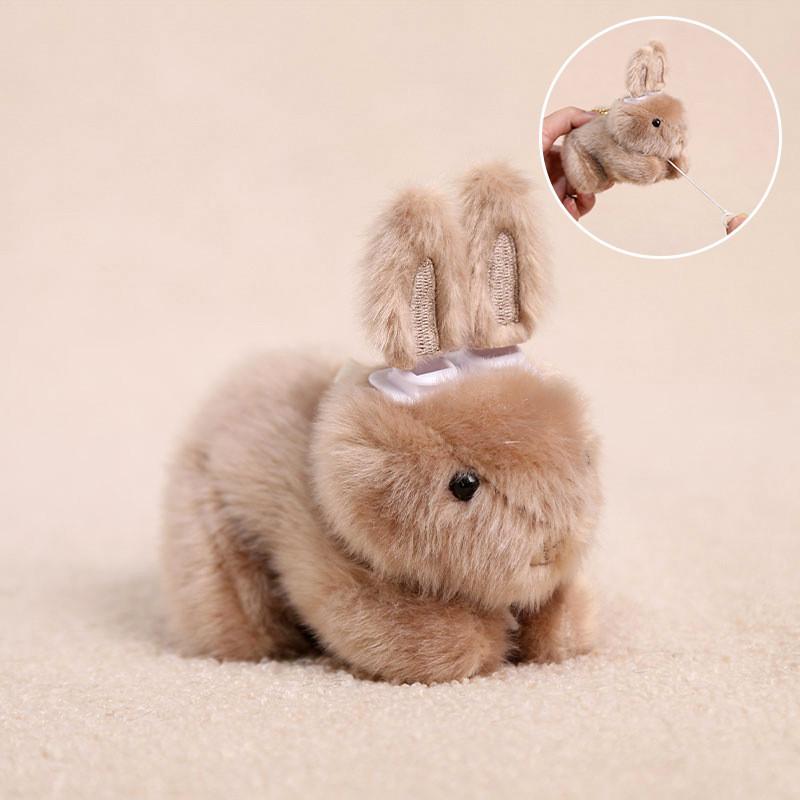 Plush Bunny Keychain With Pullopen Ears For Girls And Boys Accessories