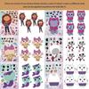 Gabby Cat Dolls Cartoon Stickers Birthday Party Decoration Diy Sticker Luggage Guitar Waterproof Graffiti Baby Shower Kids Toys*